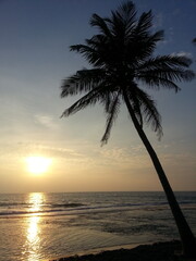 sunset over the sea , Sunset On the Beach