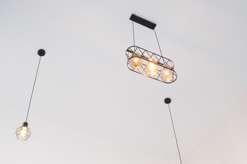 Modern ceiling lamps light bulbs for home decor.