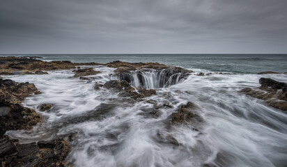 Thor's Well, Cape Perpetua, Oregon.