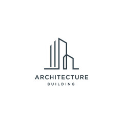 Fototapeta premium Building logo design vector inspiration
