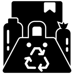 packaging glyph style icons