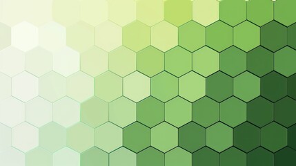 strongly pixelated gradient ranging from green to white - obrazy, fototapety, plakaty