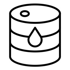 Vector Design Oil Drum Icon Style
