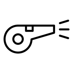 Vector Design Whistle Icon Style