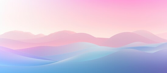 Ethereal Gradient Background for Minimalist Online Course Promotional Images - obrazy, fototapety, plakaty