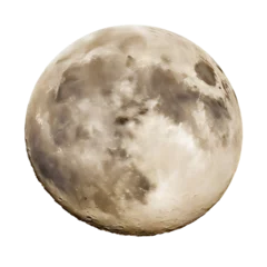Fotobehang Illustration of moon © Marinnai
