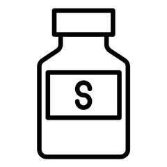 Vector Design Solvent Icon Style