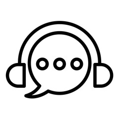 Vector Design Customer Service Icon Style