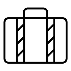 Vector Design Suitcase Icon Style
