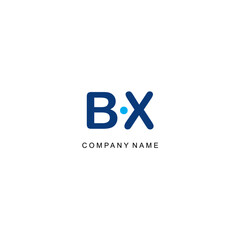 Initial BX logo company luxury premium elegance creativity
