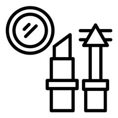 Vector Design Cosmetics Icon Style