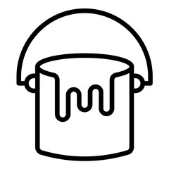Vector Design Paint Icon Style