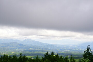 サンメドウズ清里　テラスからの眺望（山梨県）