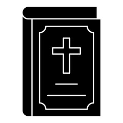 Obraz premium Bible Glyph Style