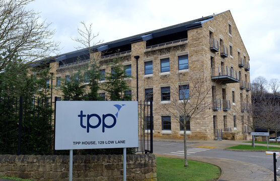 Leeds, UK 03 14 2024 Headquarters of software development company The Phoenix Partnership (TPP).   Frank Hester is the founder and CEO of the organisation.