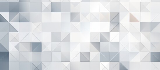 Creative Design Templates with Gray and White Grid Mosaic Background