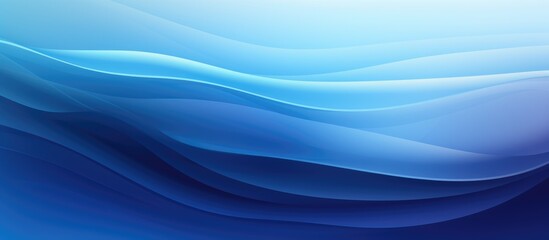 Gradient blue background .