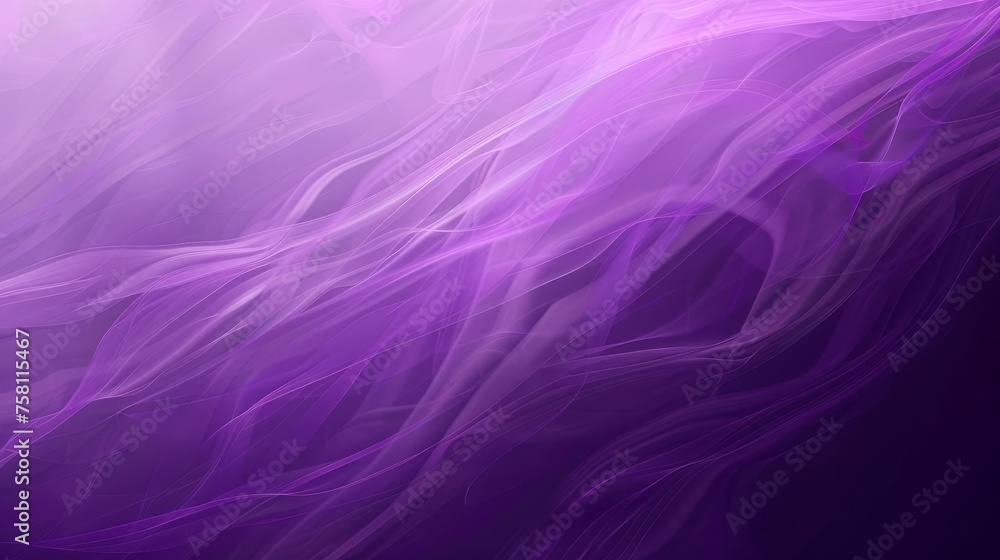 Poster smooth gradient of purple hues blending into abstract background texture or pattern
