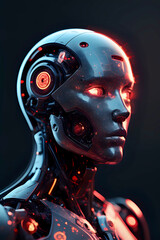 robot cyborg person