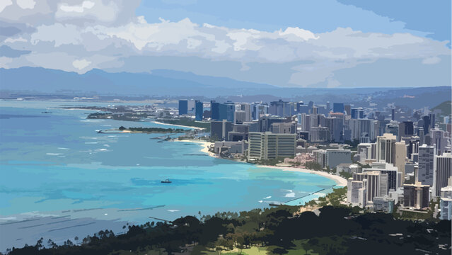 Honolulu from Above