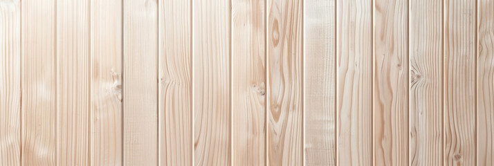 Fototapeta premium A light wood wall background with natural oak wooden paneling, wooden coffee brown wood background planks floor wall cladding,Wood texture. Wood texture for design and decoration.banner