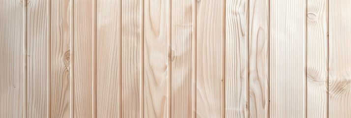 Naklejka premium A light wood wall background with natural oak wooden paneling, wooden coffee brown wood background planks floor wall cladding,Wood texture. Wood texture for design and decoration.banner