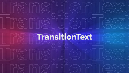 Colorful Text Transition Pack - obrazy, fototapety, plakaty
