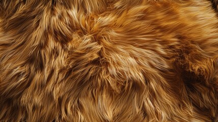 Fototapeta premium bear fur in a hyperrealistic manner, showcasing its soft and fuzzy qualities in an evenly lit composition, perfect for creating a seamless pattern that exudes opulence. SEAMLESS PATTERN