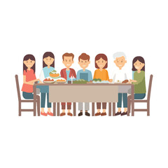 Family-reunion Illustration