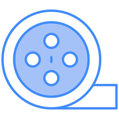 Vector Icon Film, film reel, movie, reel, cinema