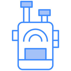 Vector Icon wireless, Communication, talkie, walkie, contect