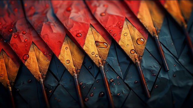Arrows Texture Pattern Background Striking Bold Stone Palette