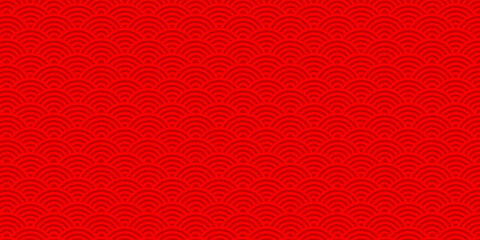 Chinese seamless pattern. Red background for chinese new year celebration. Vector illustration