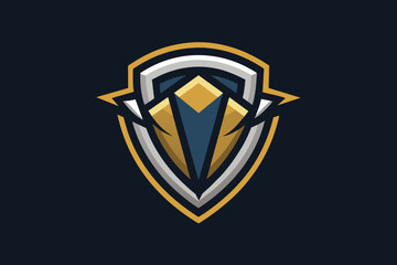 shield logo minimalism