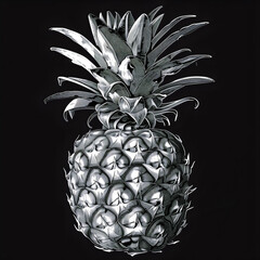 Portrait of a Pineapple