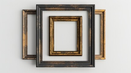 a picture frame on the wall