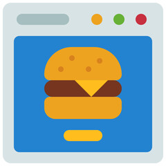 Online Food Order Icon