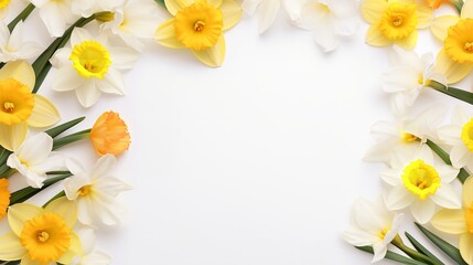 Beautiful Floral Background with Spring Flowers

