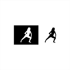 Illustration vector graphic of dance icon