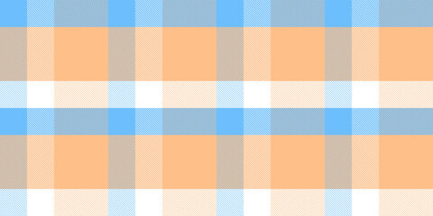 Gingham pattern background. Retro tablecloth texture. Abstract color full of Scott pattern. Pastel gingham seamless background for print on fabric. Vector art