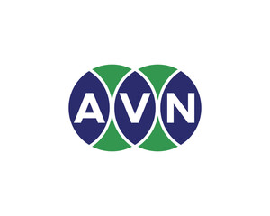 Fototapeta premium AVN logo design vector template