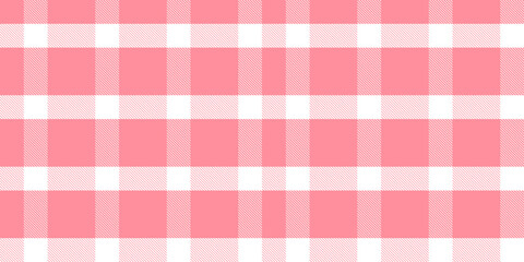 Gingham pattern background. Retro tablecloth texture. Abstract color full of Scott pattern. Pastel gingham seamless background for print on fabric. Vector art