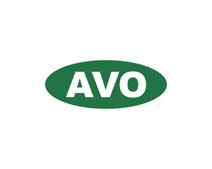AVO logo design vector template
