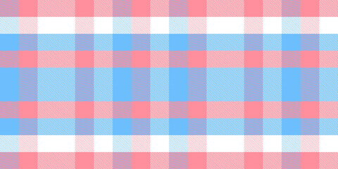 Gingham pattern background. Retro tablecloth texture. Abstract color full of Scott pattern. Pastel gingham seamless background for print on fabric. Vector art