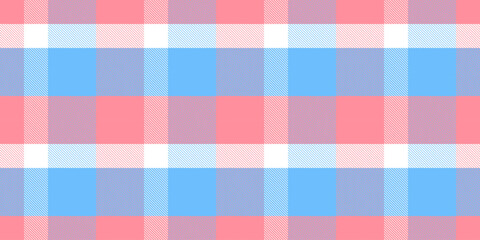 Gingham pattern background. Retro tablecloth texture. Abstract color full of Scott pattern. Pastel gingham seamless background for print on fabric. Vector art
