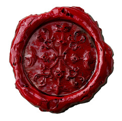 Medieval wax seal 