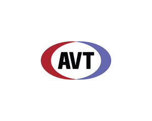 AVT logo design vector template