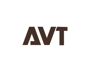 AVT logo design vector template