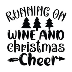 running on wine and christmas cheer