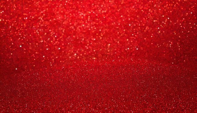 Red Paper Glitter Texture Christmas Background